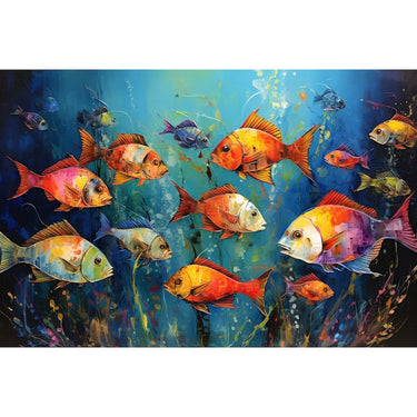 Tropical Fish Canvas Art